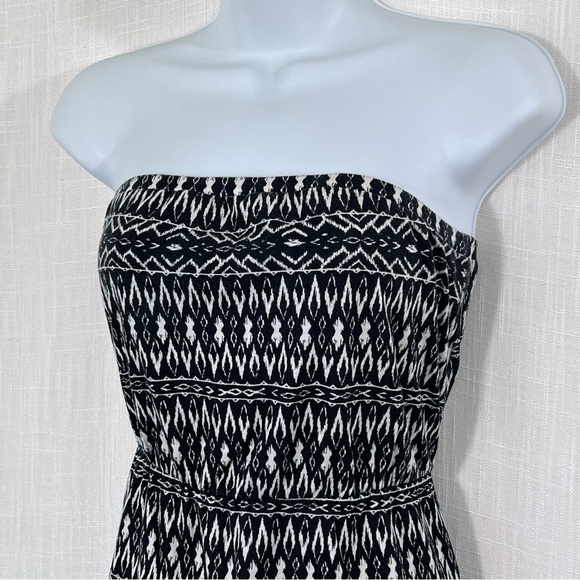 Mossimo Supply Co. Strapless Aztec Boho Tube Summer Spring Mini Dress Size S - Picture 4 of 10